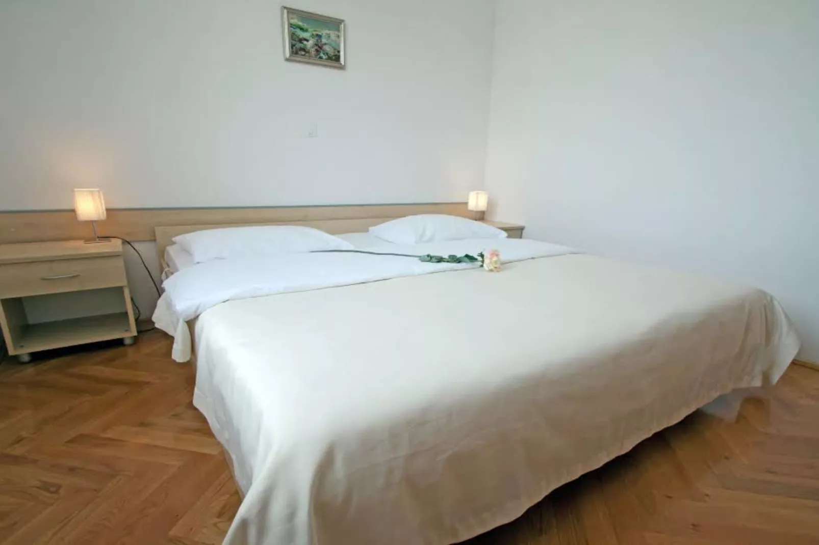 Beachfront Apartments Tamarix - Superior One Bedroom Apartment (Grand) 3 - Slaapkamer