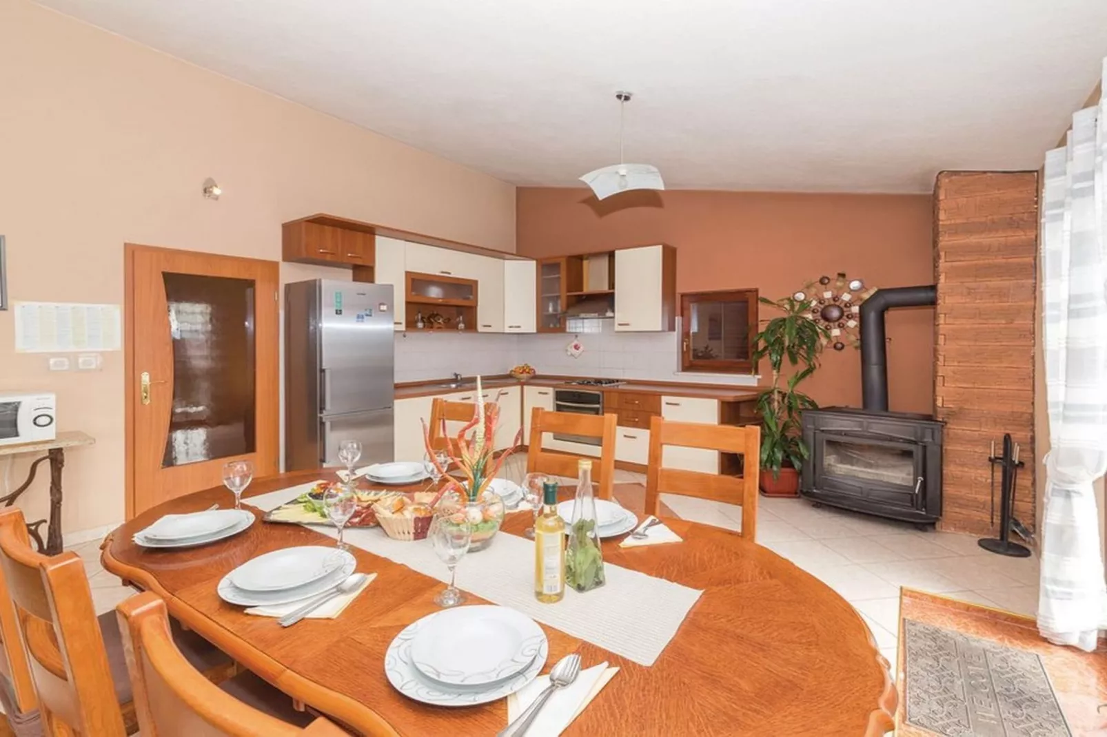 Mediterranean Stylish Villa with Pool in Kastel Stari - Six Bedroom Villa with Pool - Keuken