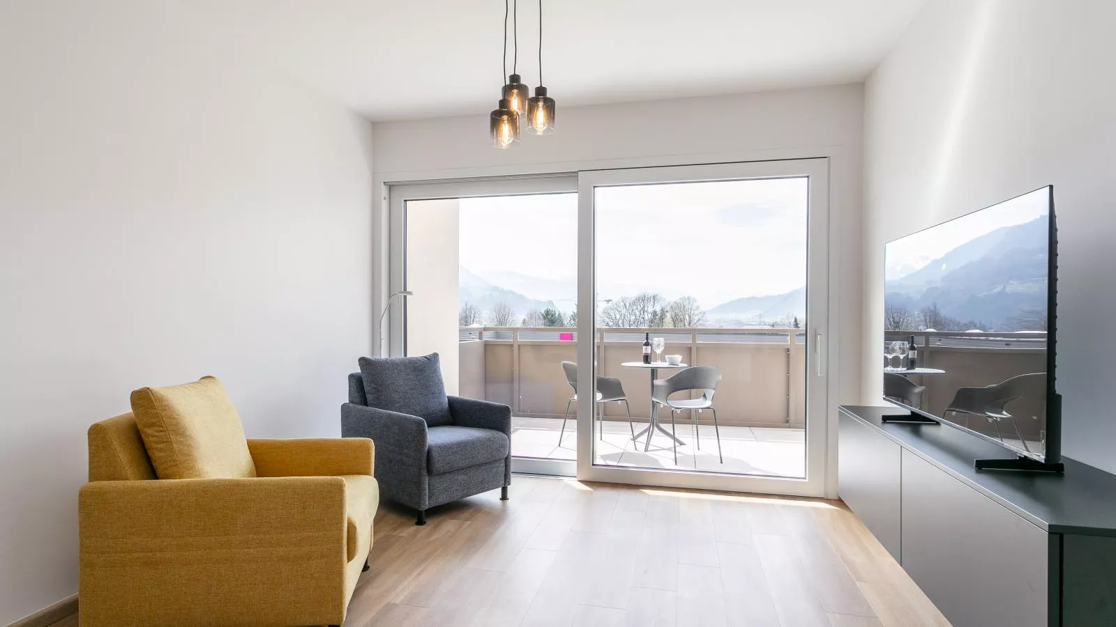 City Apartments Jenbach Top 9 - Woonkamer
