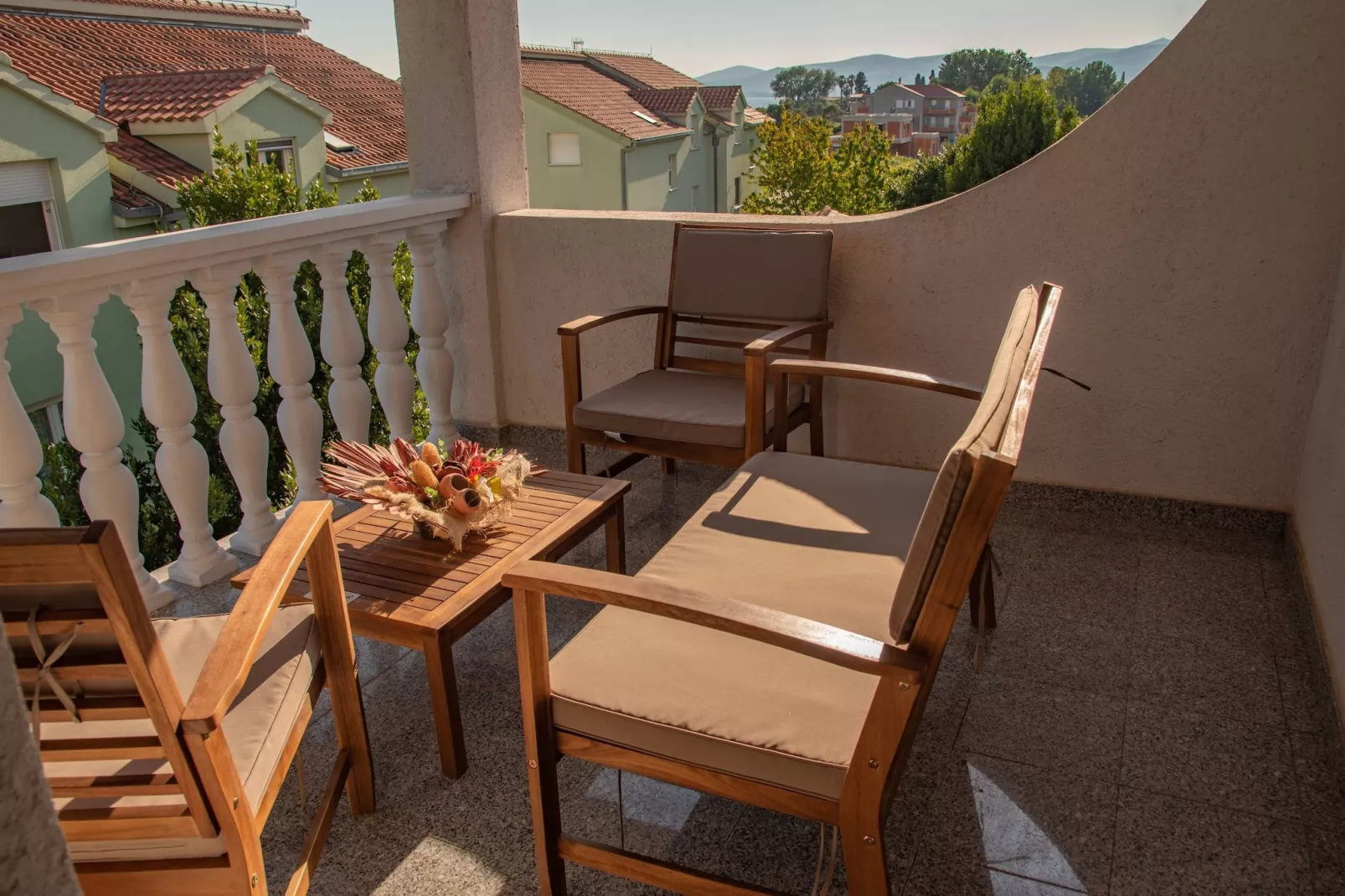 Kastel Gomilica Cozy and Stylish Apartments near the Sea - Standard One Bedroom Apartment (owner I) - Terrasbalkon