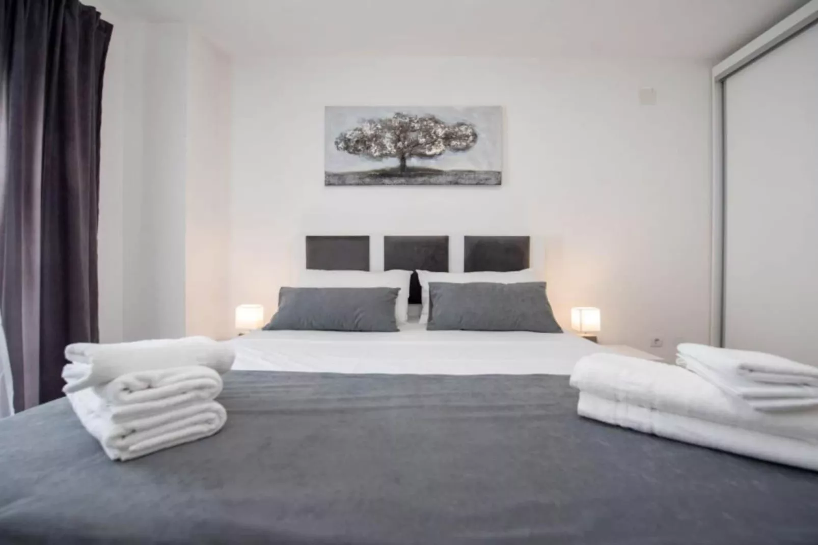 Villa Tomi  - Classic One Bedroom Apartment With Sea View (7) - Slaapkamer