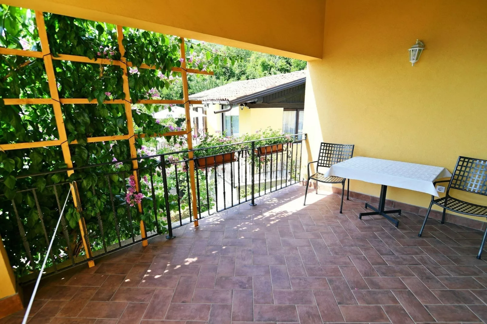 Scenic Retreat Rooms and Family Apartments - Double Room with Sea View 4 - Terrasbalkon