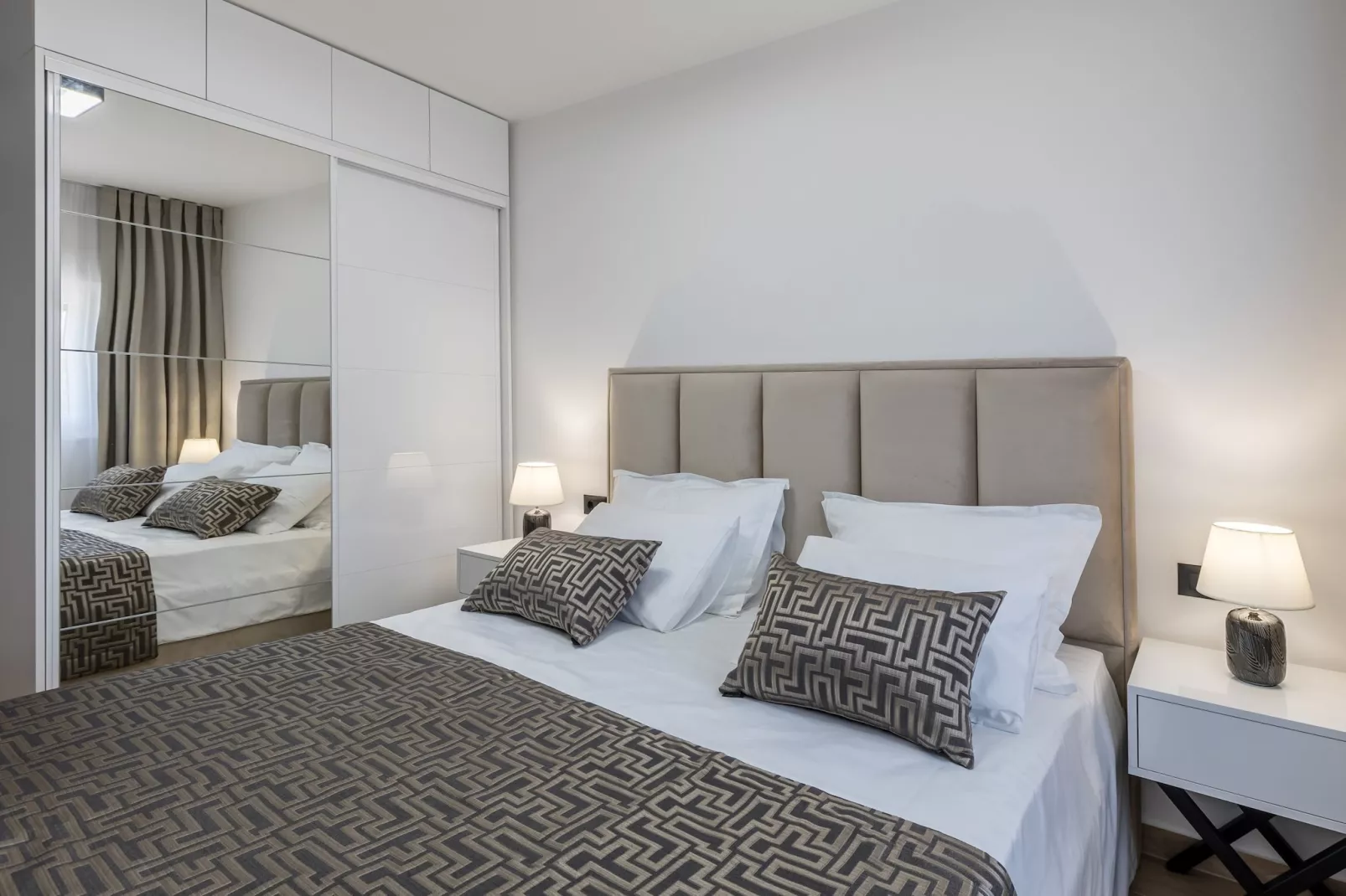 Scenic Kastel Luksic Apartments - Two Bedroom Apartment (owner Penthouse) - Slaapkamer