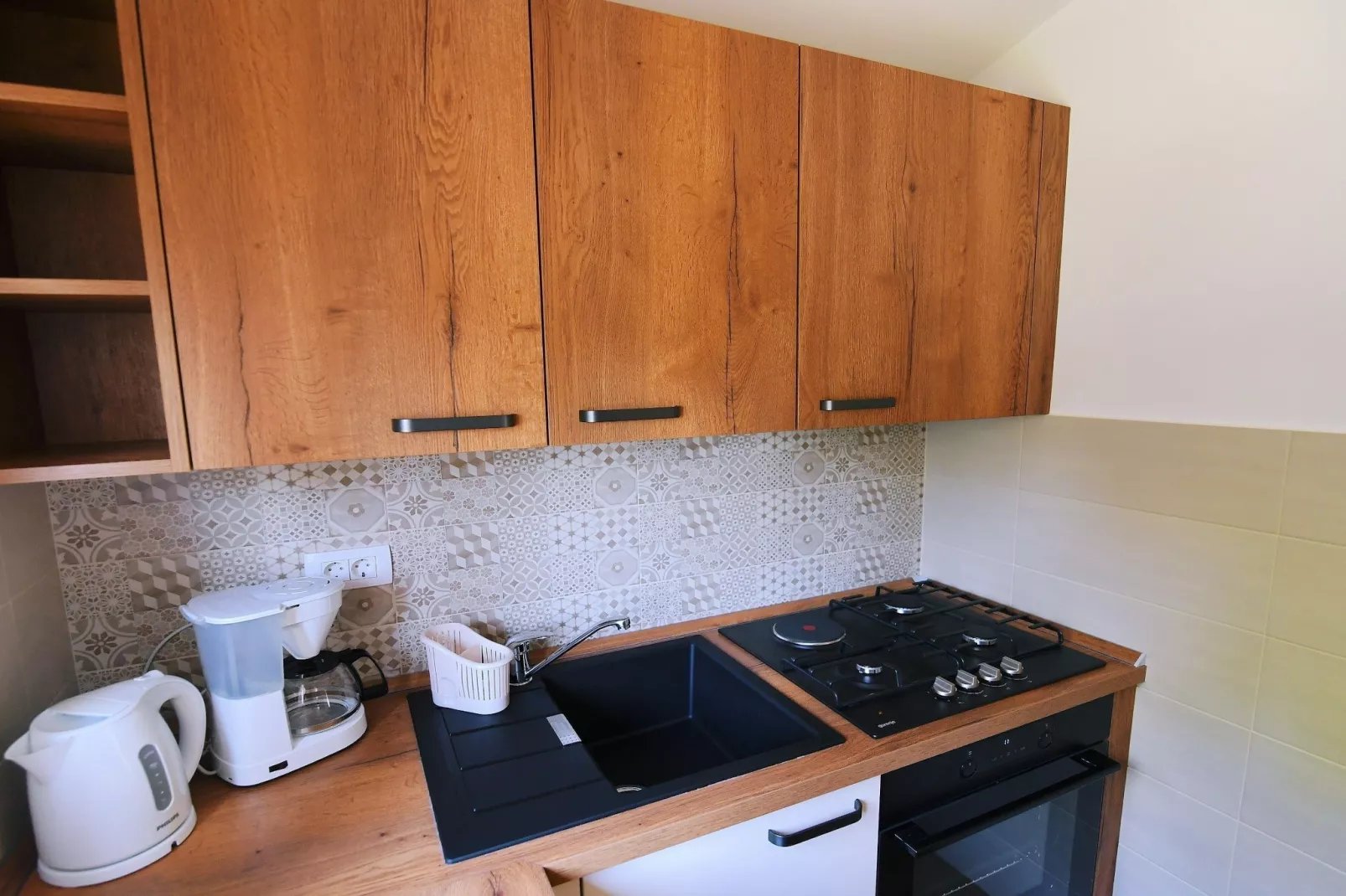 Charming Holiday Home with Terrace and Garden - One Bedroom Holiday Home - Keuken
