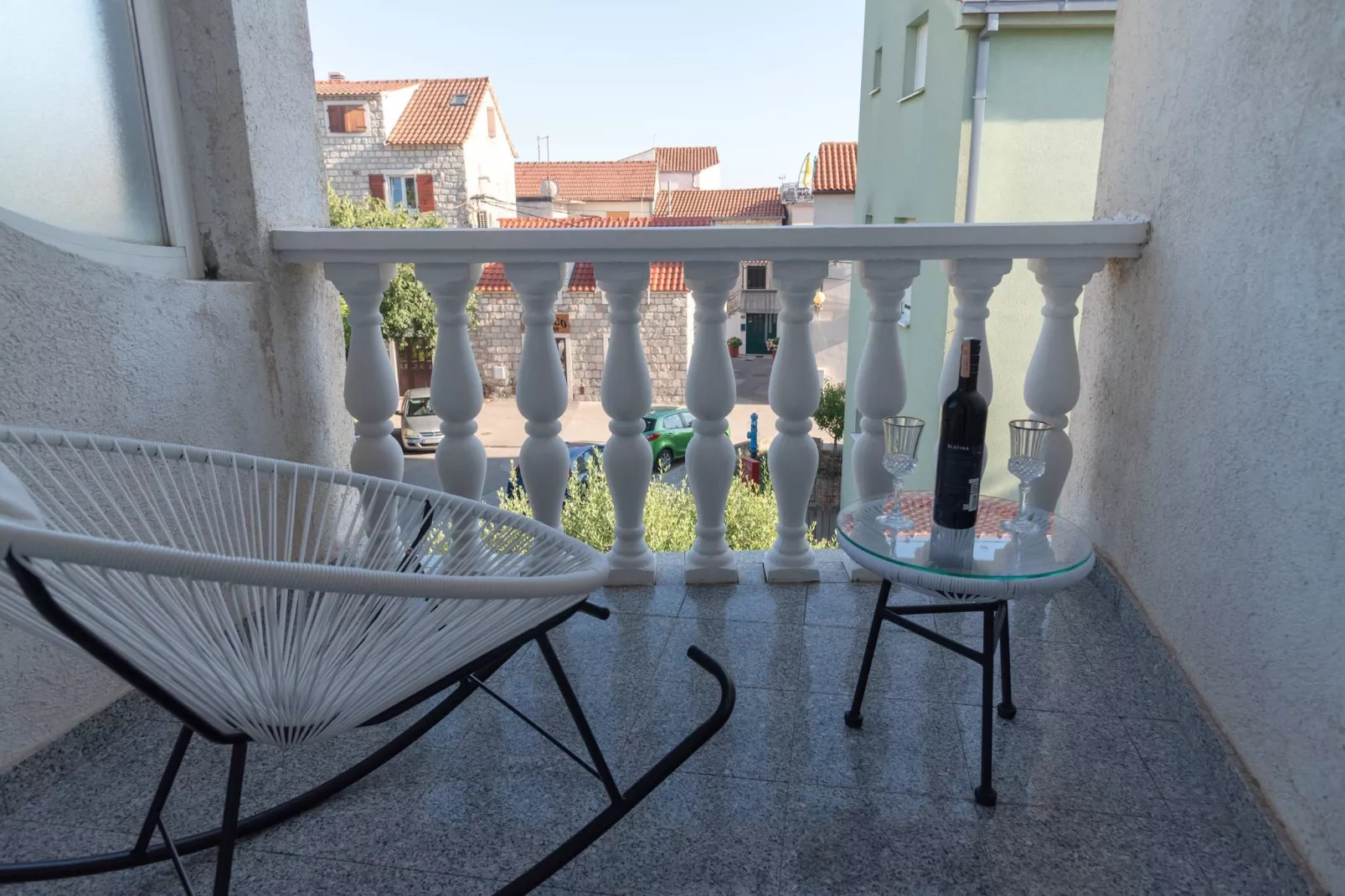 Kastel Gomilica Cozy and Stylish Apartments near the Sea - Classic One Bedroom Apartment (owner II) - Terrasbalkon