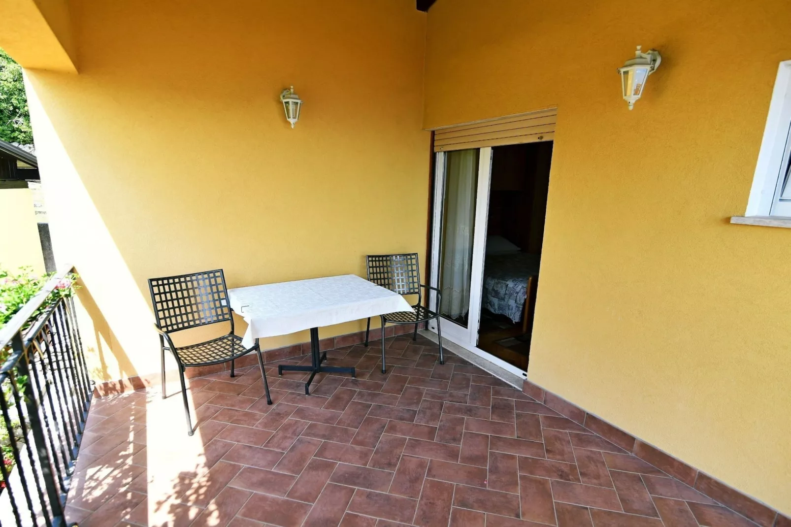 Scenic Retreat Rooms and Family Apartments - Double Room with Sea View 4 - Terrasbalkon