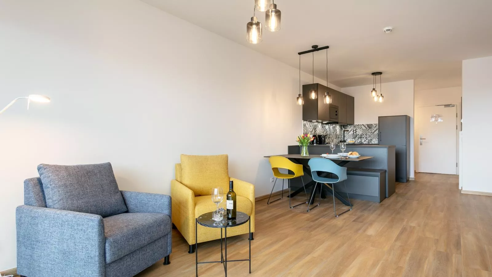 City Apartments Jenbach Top 4 - Woonkamer