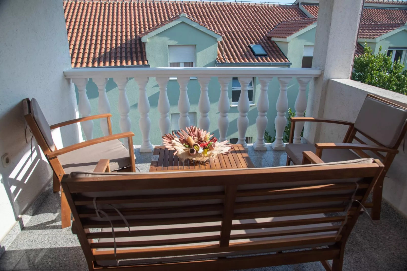 Kastel Gomilica Cozy and Stylish Apartments near the Sea - Standard One Bedroom Apartment (owner I) - Terrasbalkon