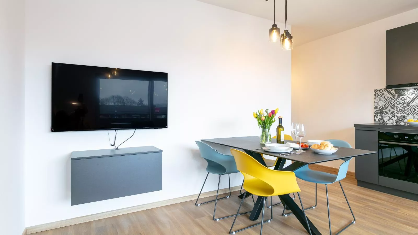 City Apartments Jenbach Top 2 - Eetkamer