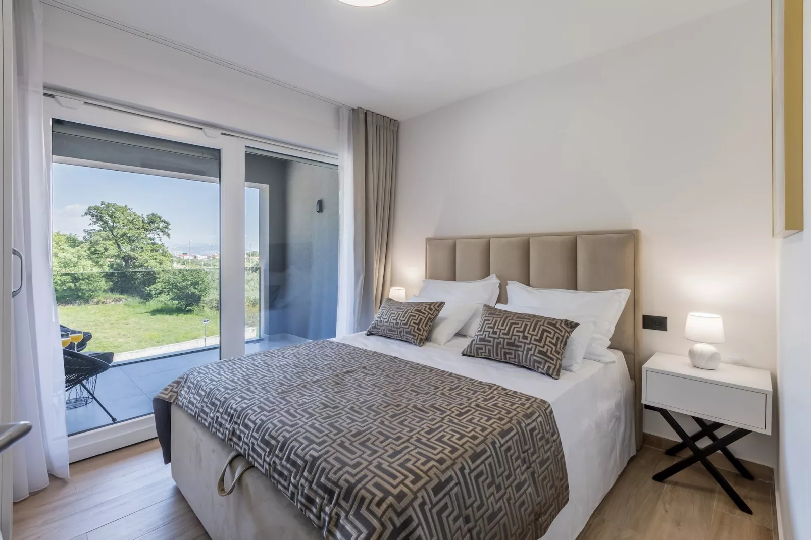 Scenic Kastel Luksic Apartments - Two Bedroom Apartment (owner Penthouse) - Slaapkamer