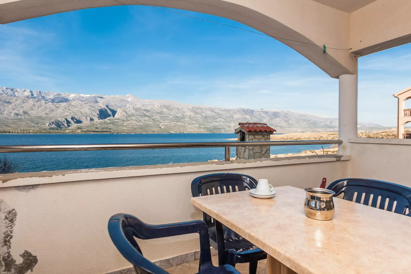 Cozy Apartments in Zadar with Sea and Mountain Views - One Bedroom Apartment with Balcony (owner 1) - Terrasbalkon