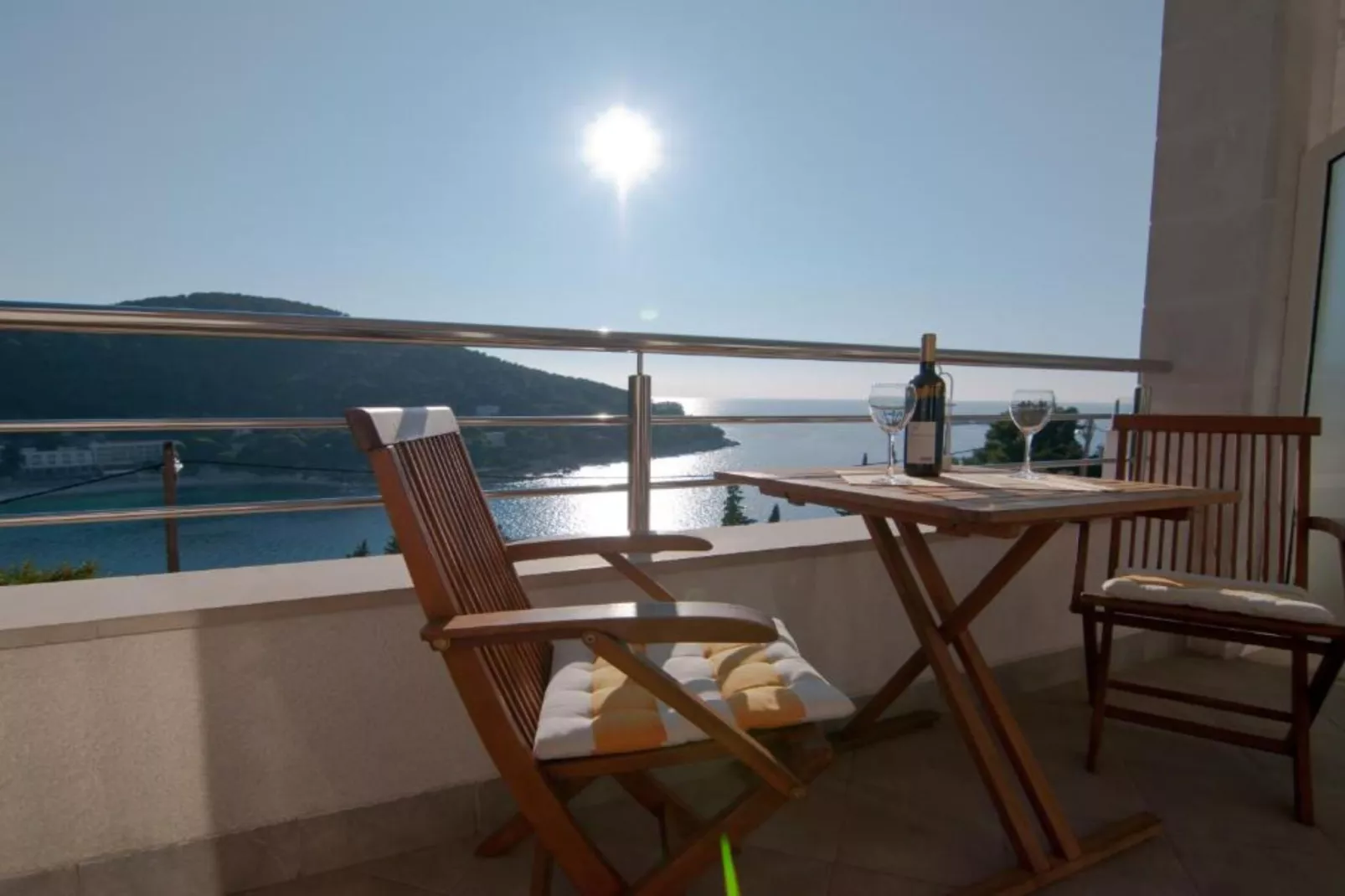 Studio Apartment With Balcony And Sea View (S2) - Terrasbalkon
