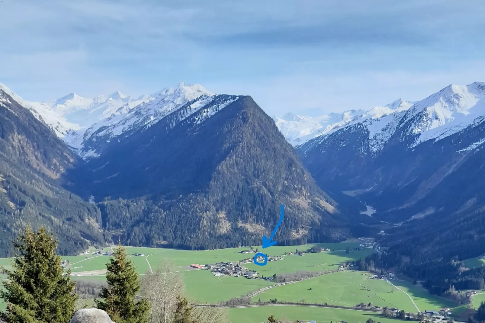 Mitterkopfblick