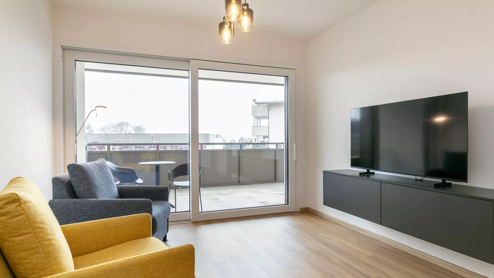 City Apartments Jenbach Top 3 - Woonkamer
