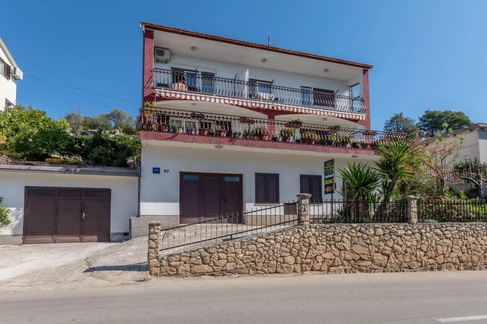 Charming Trogir Apartments with Balcony - Comfort One Bedroom Apartment with Balcony - Buitenlucht