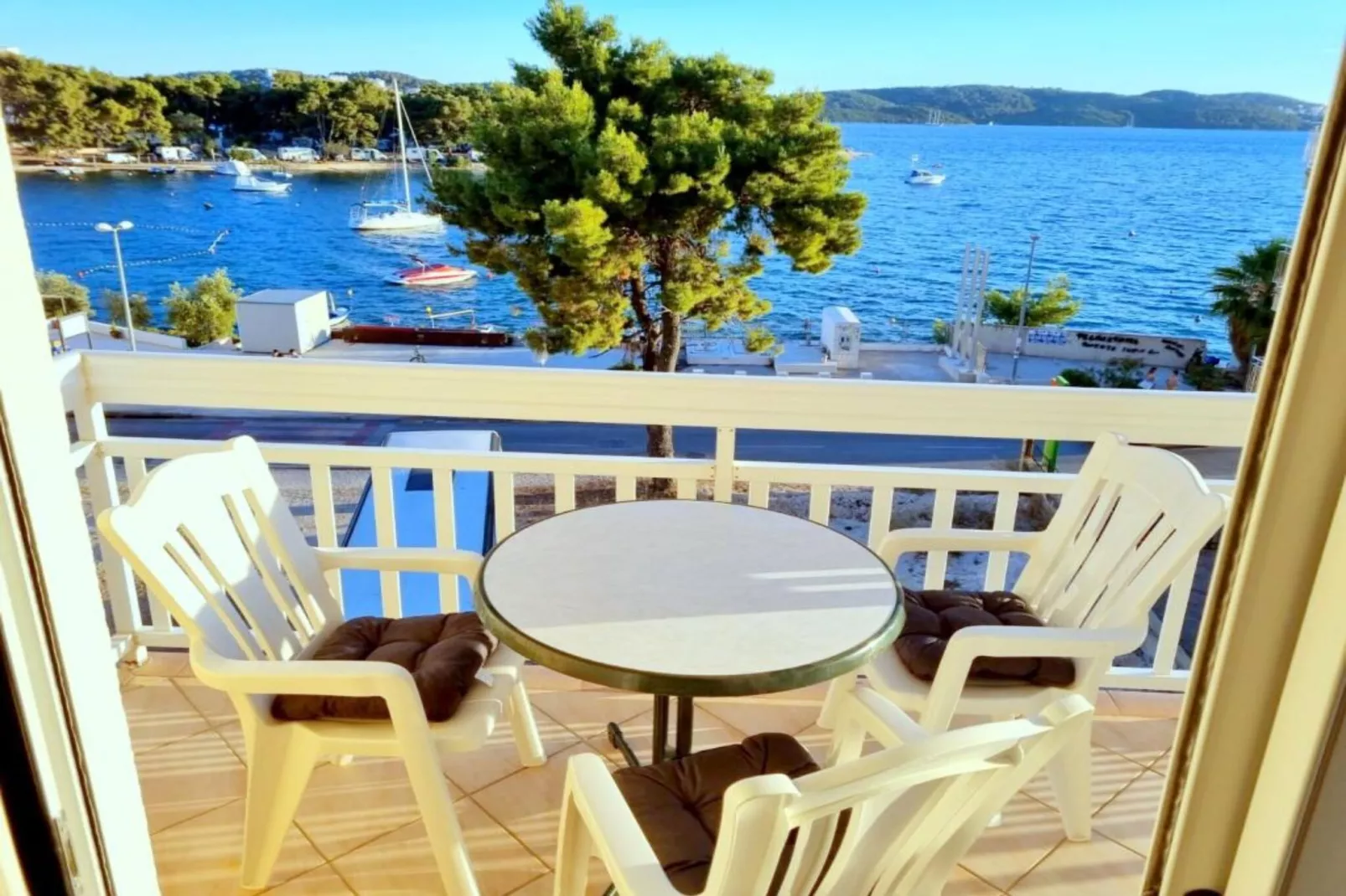 Villa Tomi  - Classic One Bedroom Apartment With Sea View (7) - Terrasbalkon