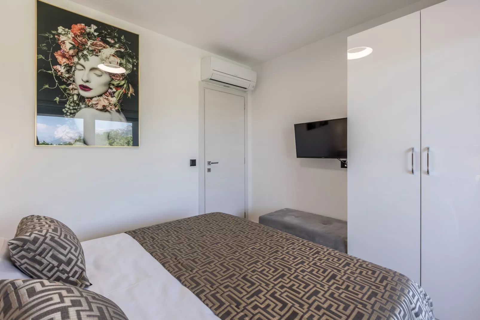 Scenic Kastel Luksic Apartments - Two Bedroom Apartment (owner Penthouse) - Slaapkamer