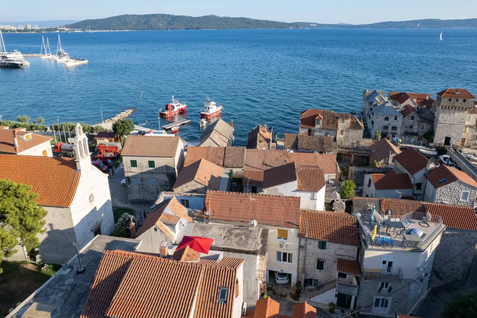 Kastel Gomilica Cozy and Stylish Apartments near the Sea - Standard One Bedroom Apartment (owner I) - Buitenlucht