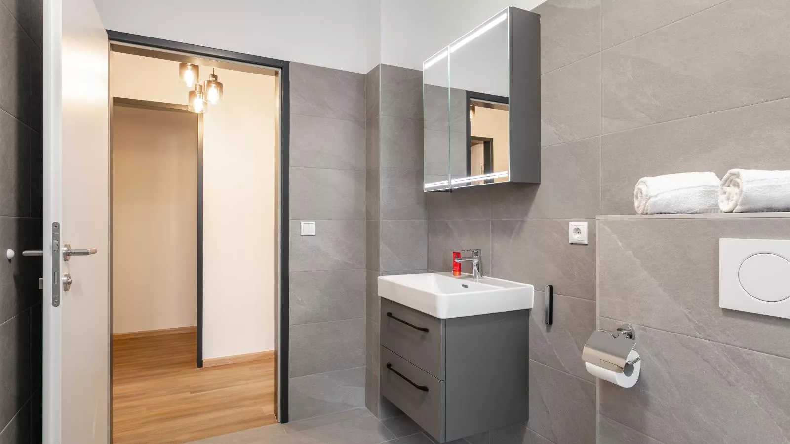 City Apartments Jenbach Top 2 - Badkamer