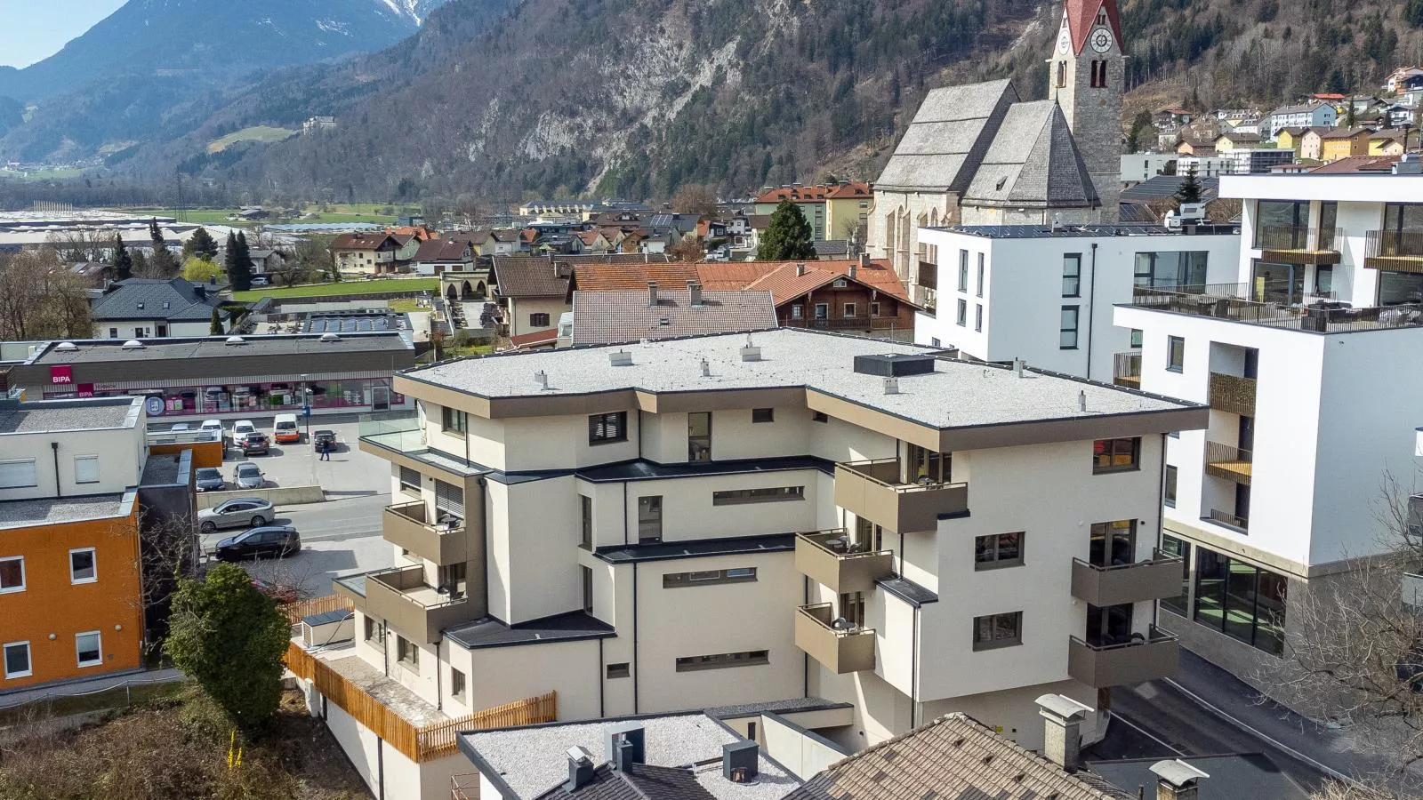 City Apartments Jenbach Top 7 - Buitenkant zomer