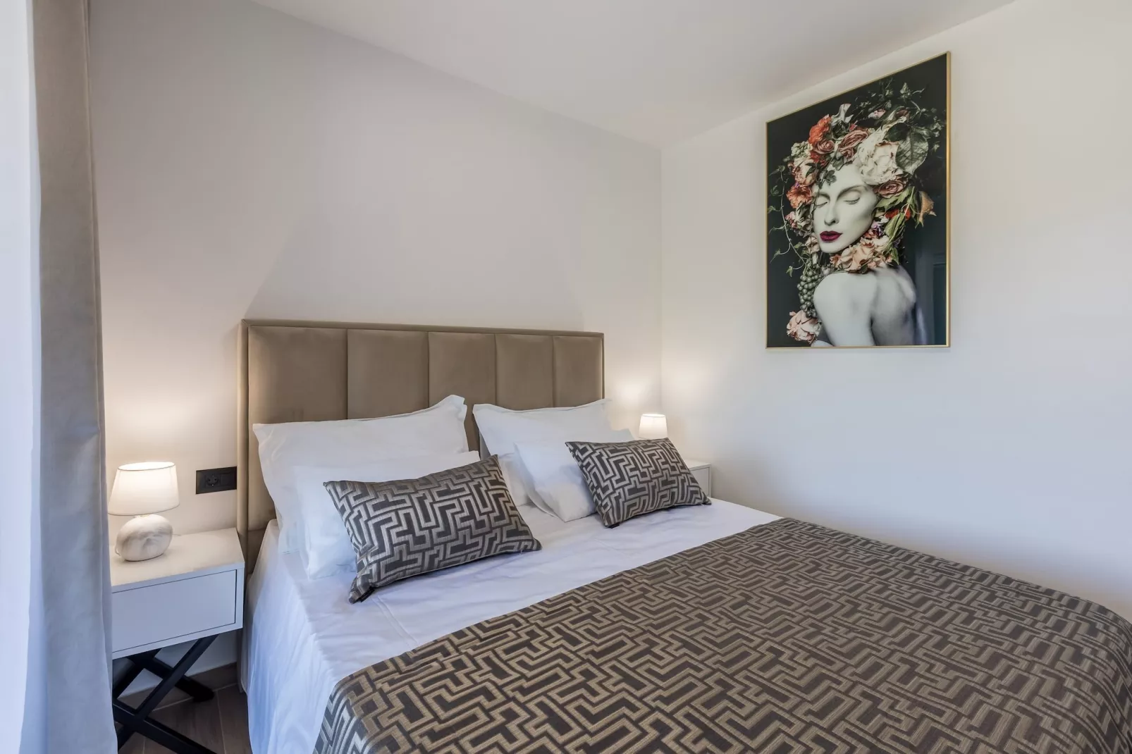 Scenic Kastel Luksic Apartments - Two Bedroom Apartment (owner Penthouse) - Slaapkamer