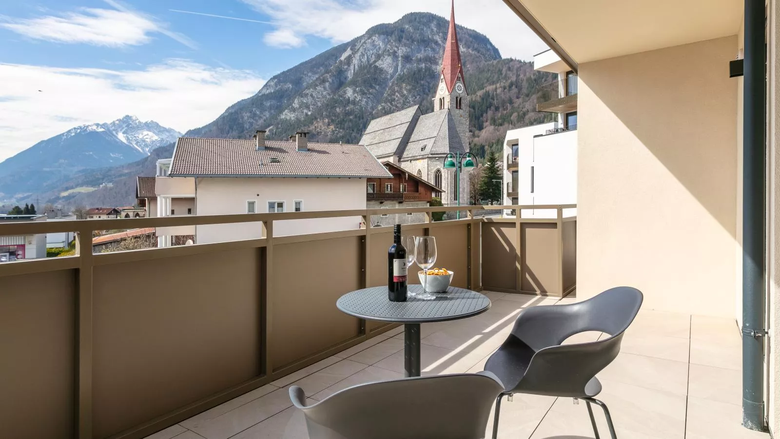 City Apartments Jenbach Top 9 - Terrasbalkon