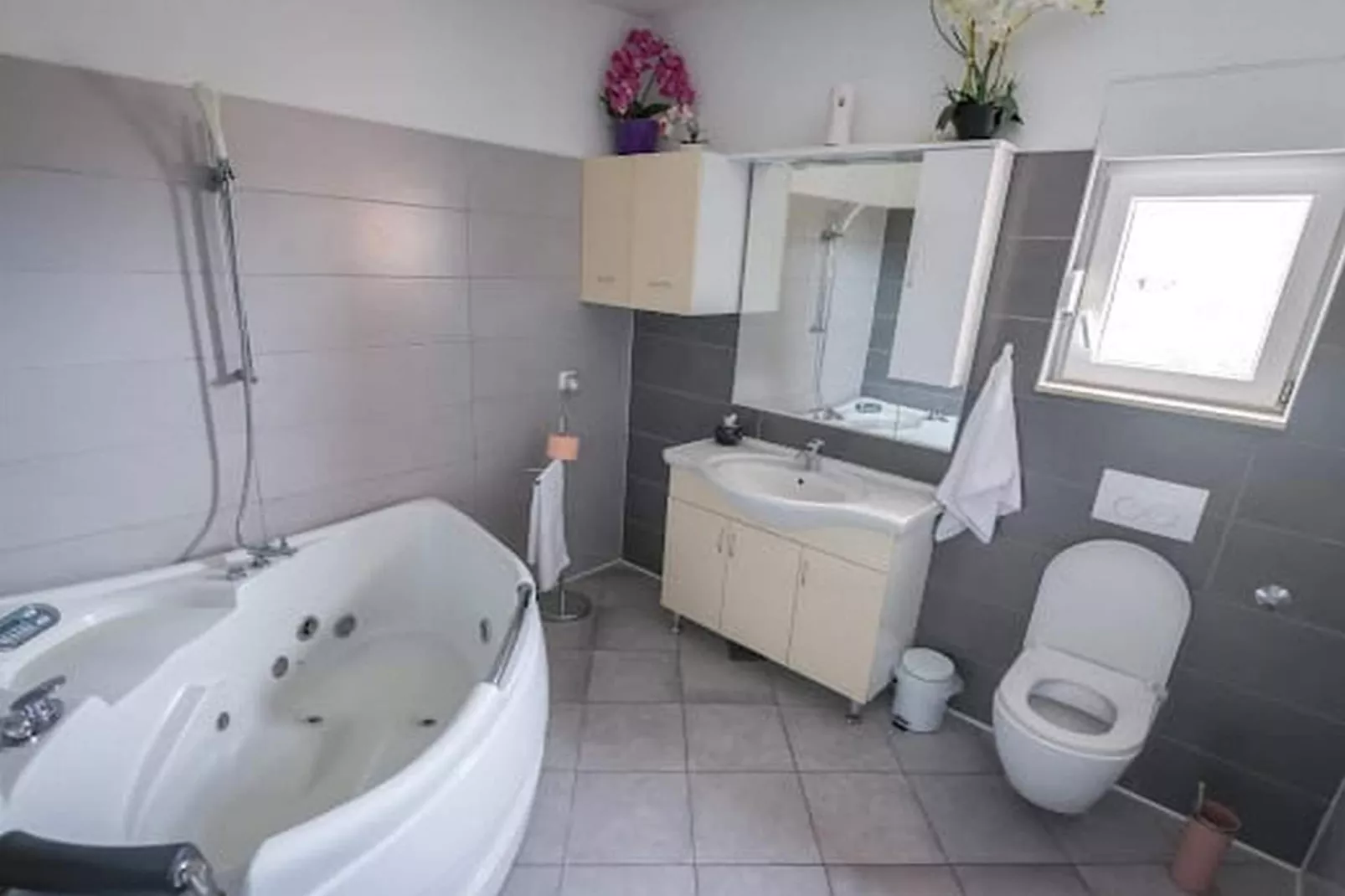 Exclusive Elegant Villa with Pool in Kastel Novi - Seven Bedroom Villa with Pool - Badkamer
