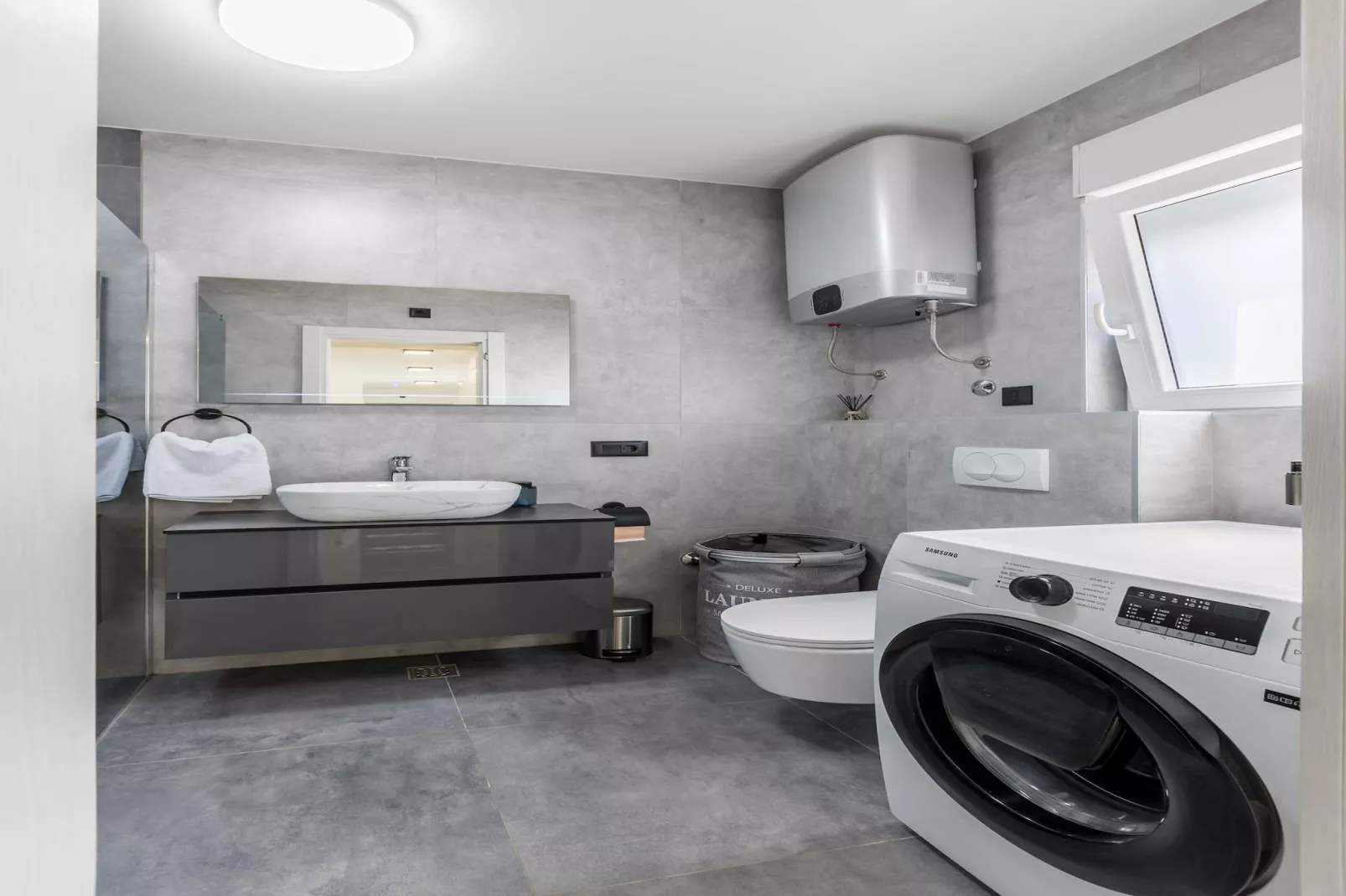 Scenic Kastel Luksic Apartments - Two Bedroom Apartment (owner Penthouse) - Badkamer