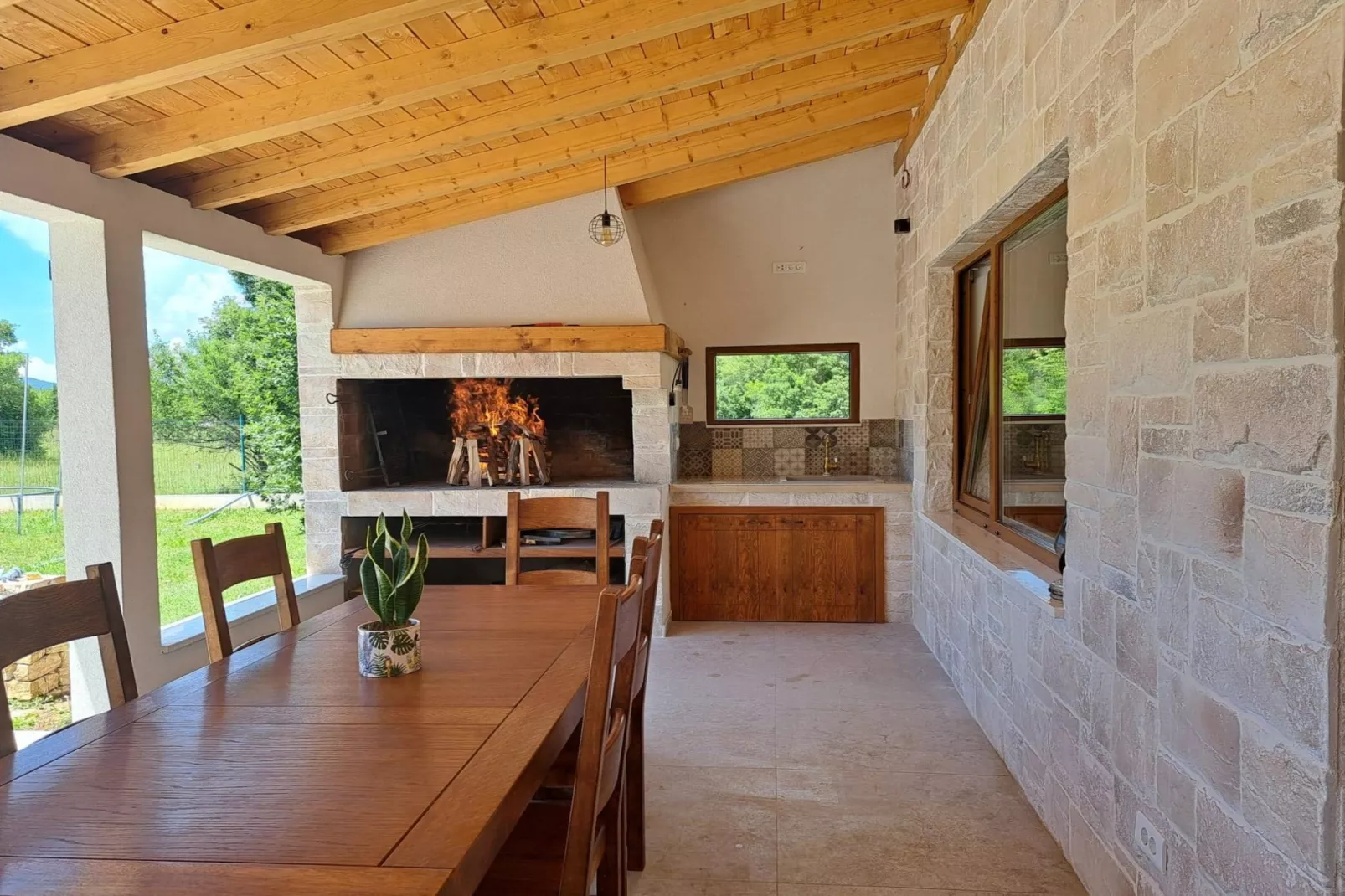 Tranquil Holiday Home with Pool, Garden, and Playground in a Peaceful Countryside Setting - Three Bedroom Holiday Home - Faciliteiten