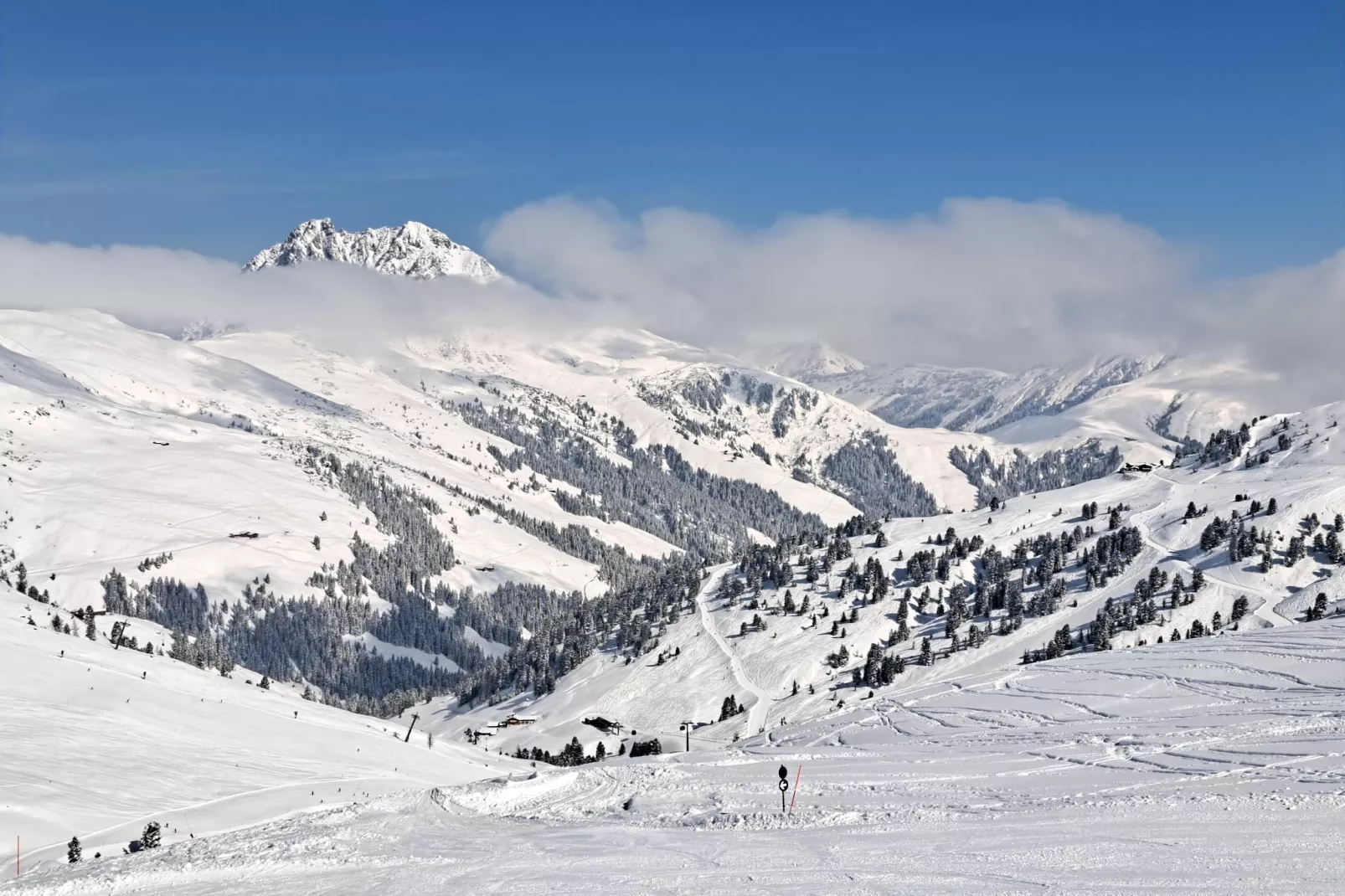 Gernkogelblick - Gebied winter 5km