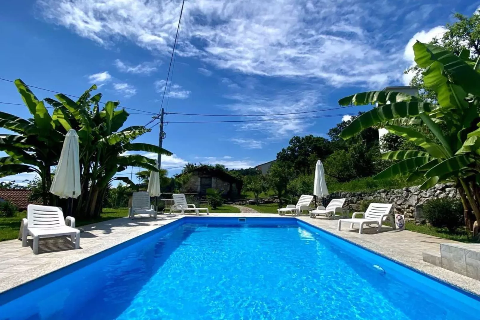 Luxury Lovran Apartments with Swimming Pool - Standard One Bedroom Apartment - Zwembad