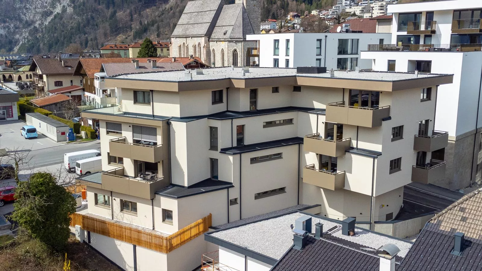 City Apartments Jenbach Top 9 - Buitenkant zomer