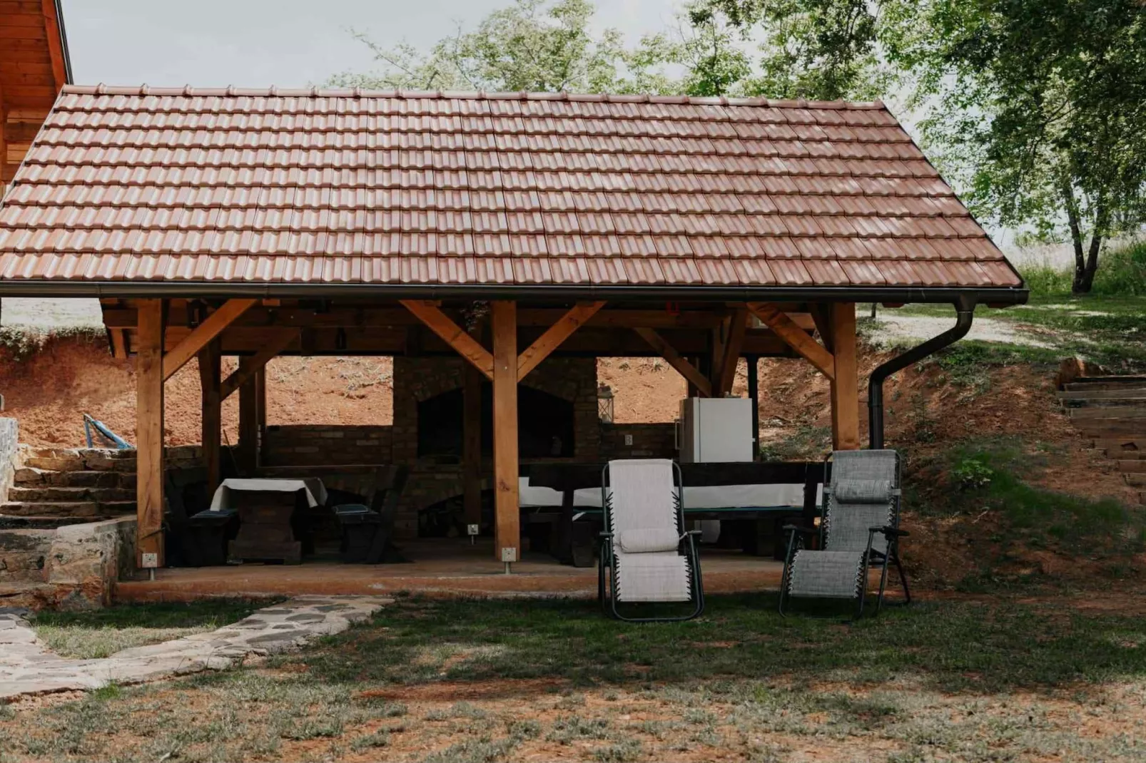 Holiday Home Šapat Šume - Three Bedroom Holiday Home  with Sauna and Hot-Tub - Buitenlucht