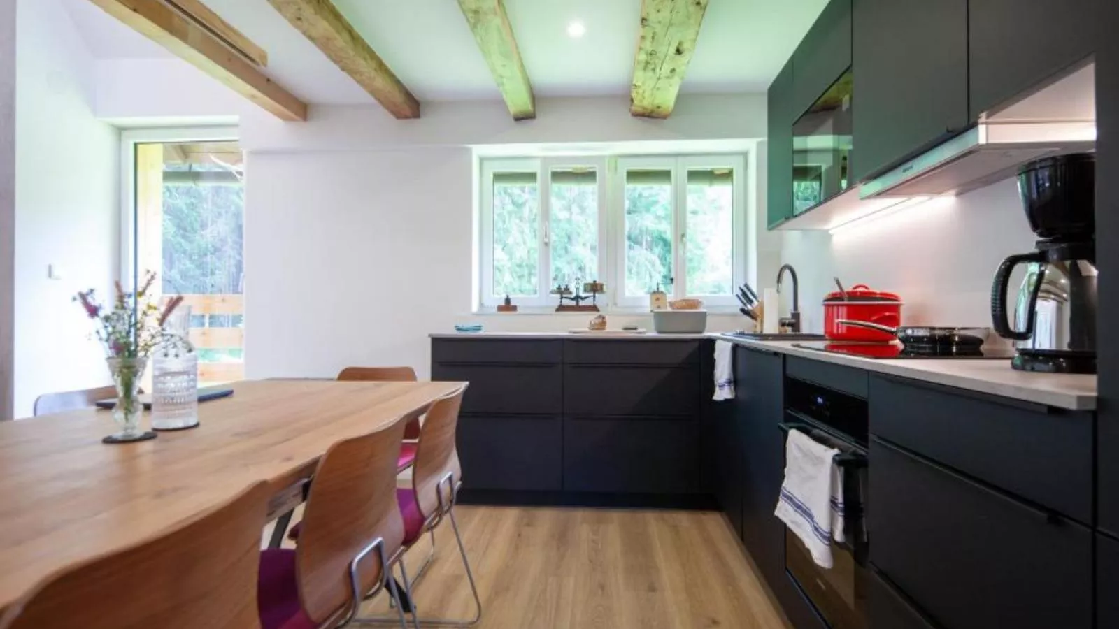 Landhaus Alpenblick Grebenzen - Eetkamer
