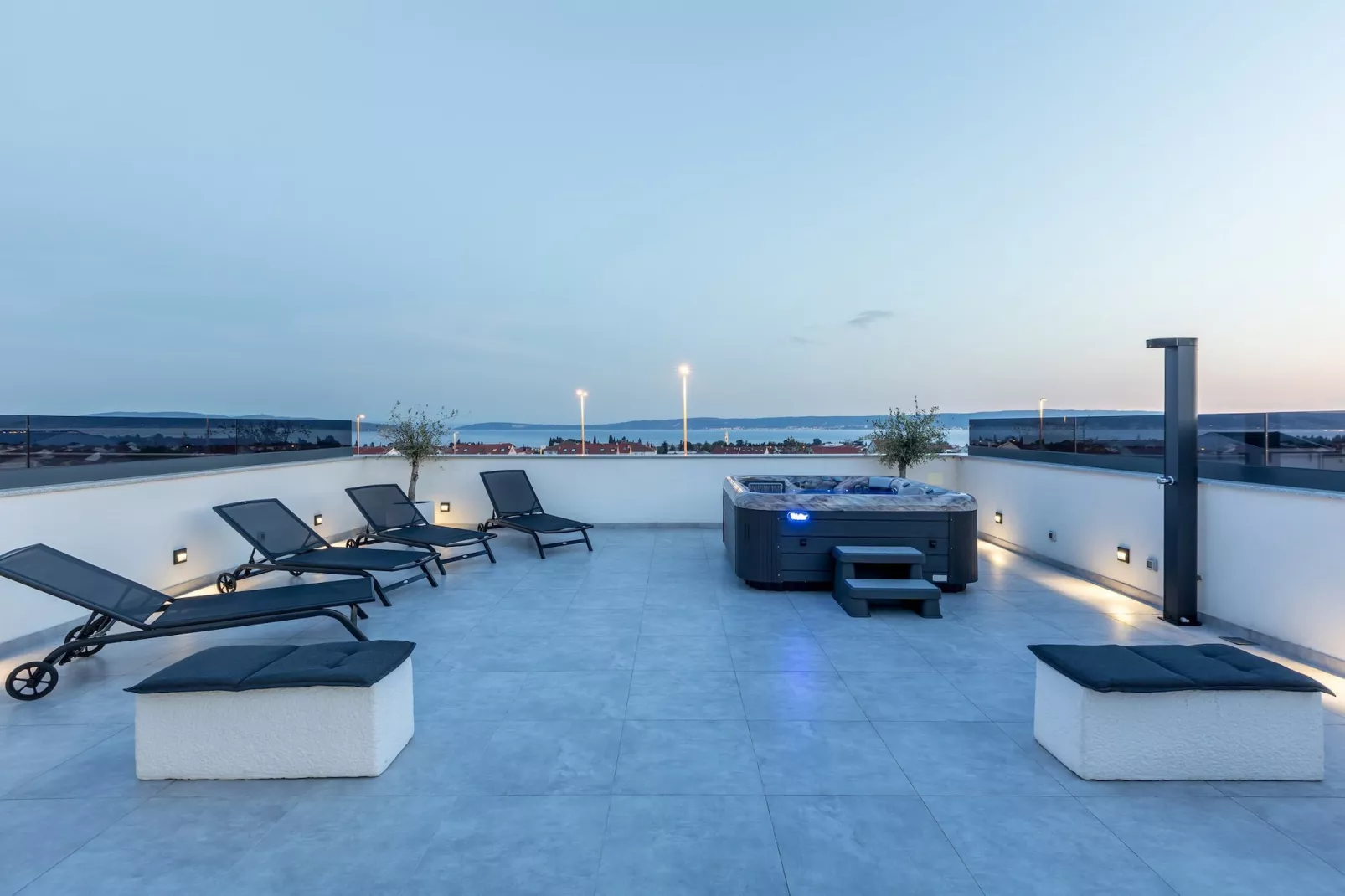 Scenic Kastel Luksic Apartments - Two Bedroom Apartment (owner Penthouse) - Terras