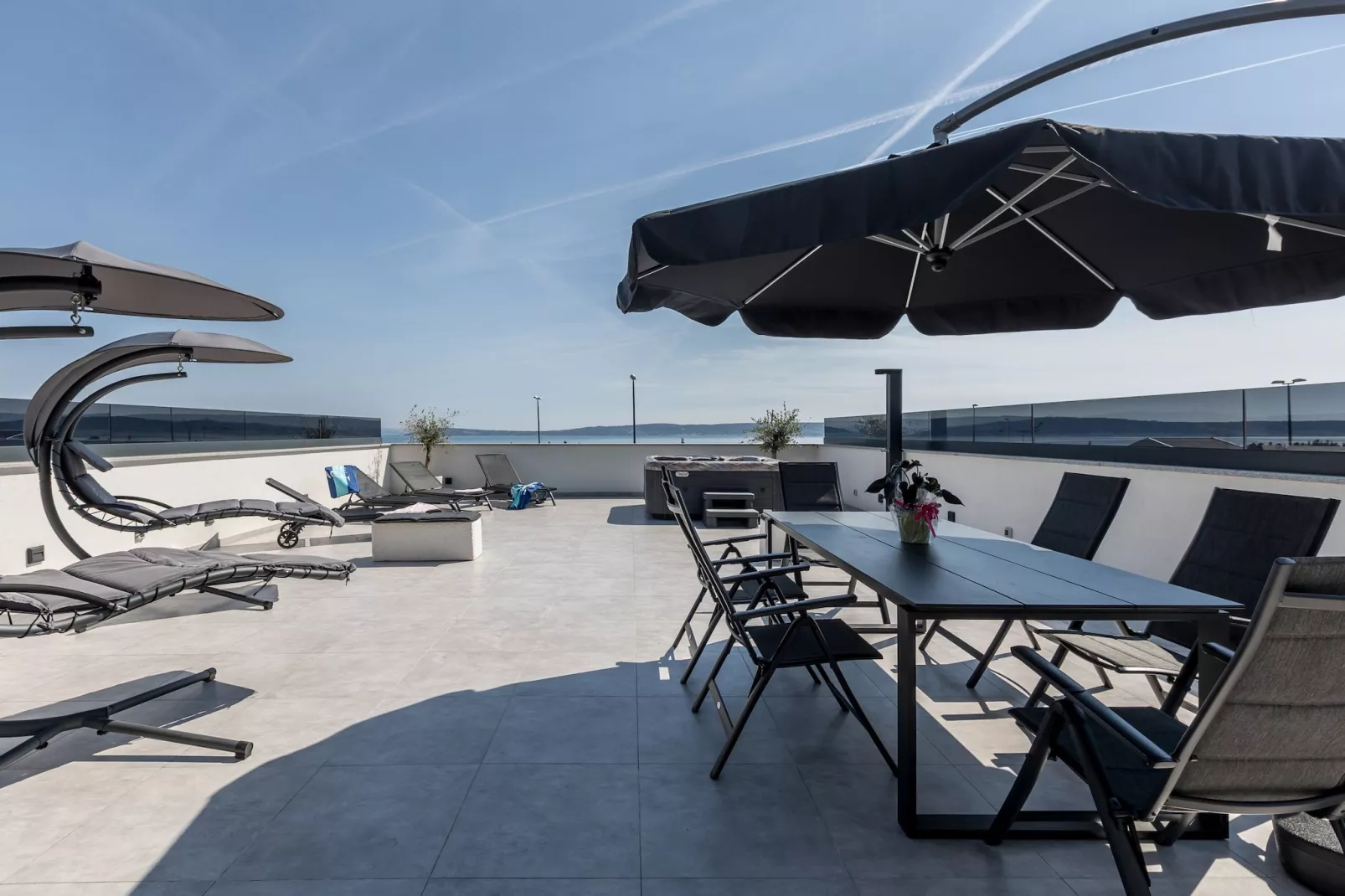 Scenic Kastel Luksic Apartments - Two Bedroom Apartment (owner Penthouse) - Terras