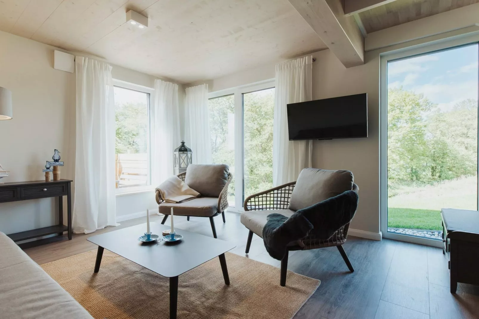 Stijlvol wonen nabij Chalk Cliffs - Binnen