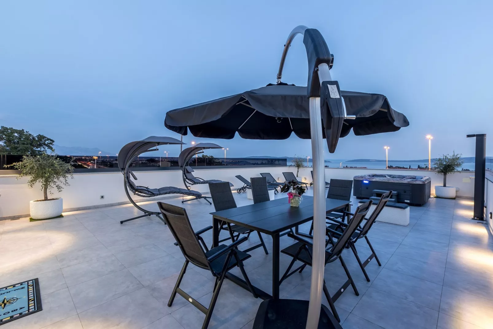 Scenic Kastel Luksic Apartments - Two Bedroom Apartment (owner Penthouse) - Terras
