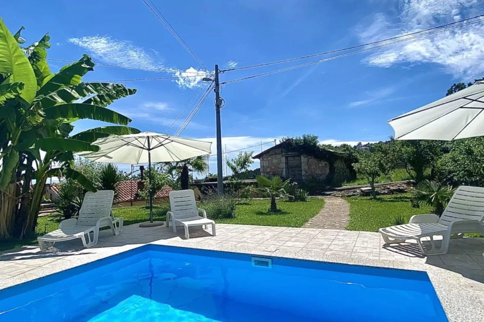 Luxury Lovran Apartments with Swimming Pool - Standard One Bedroom Apartment - Zwembad