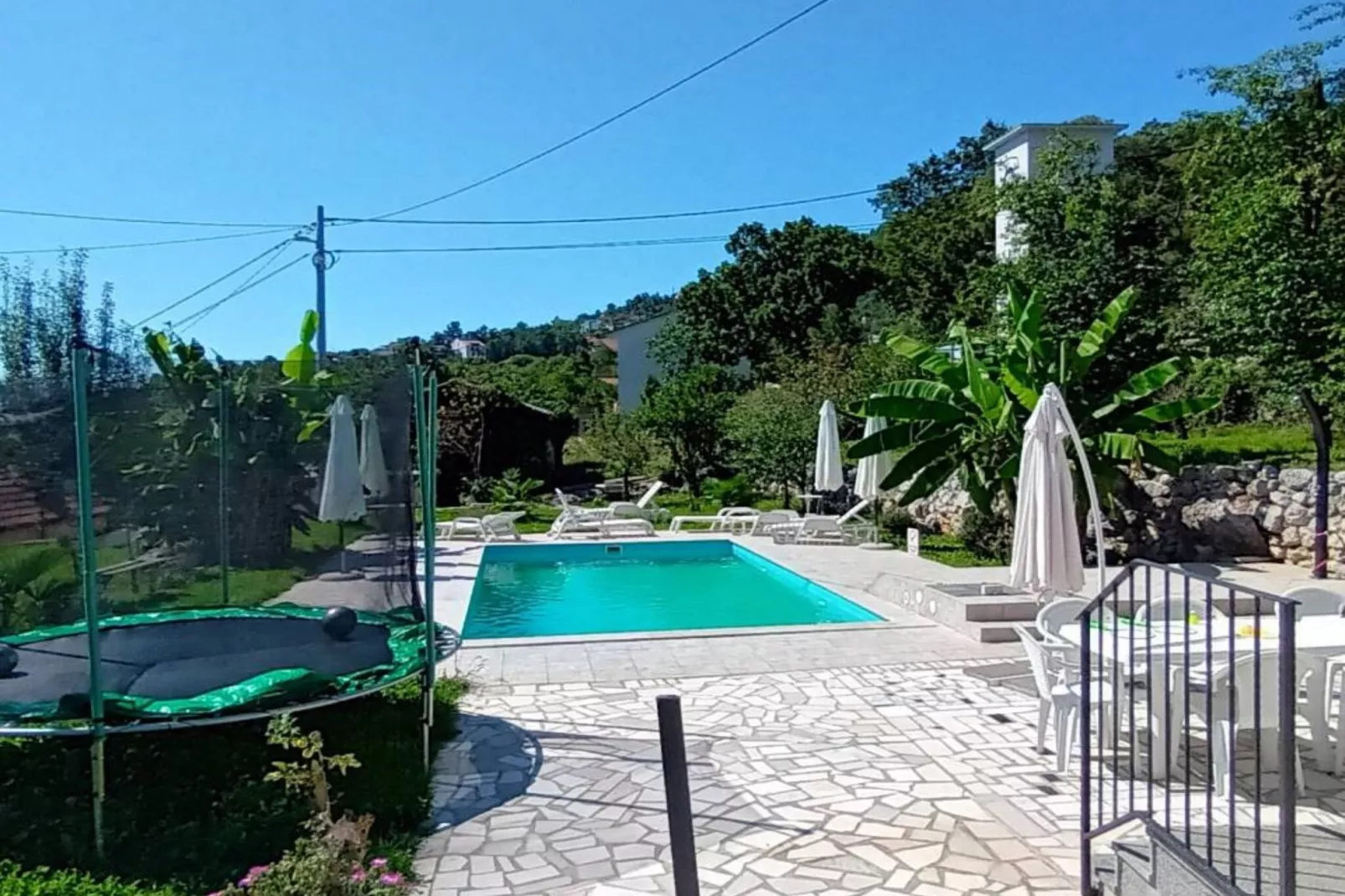 Luxury Lovran Apartments with Swimming Pool - Classic One Bedroom Apartment - Zwembad