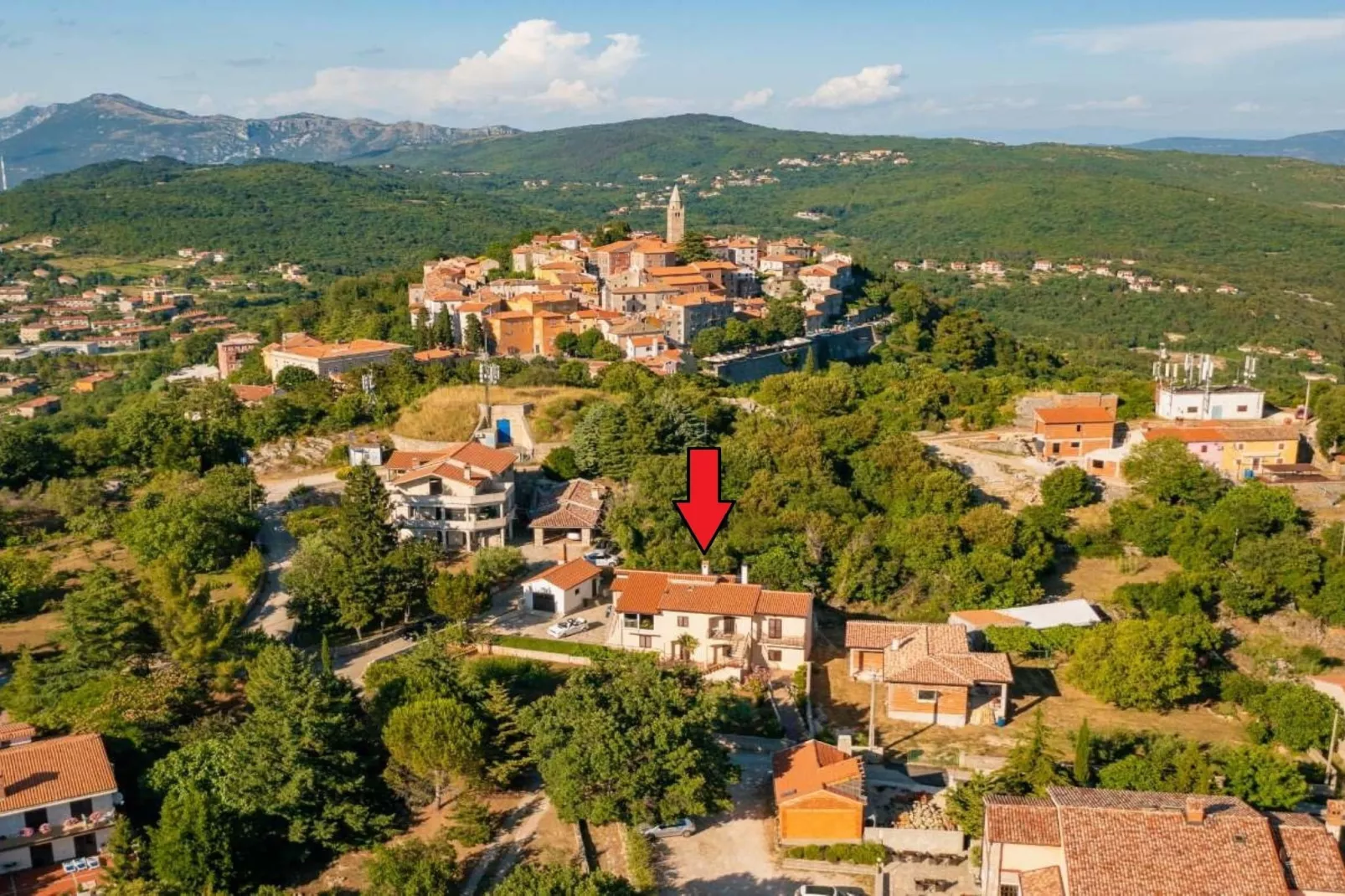 Stylish Two Bedroom Apartment in Labin - Two Bedroom Apartment with Terrace - Uitzicht
