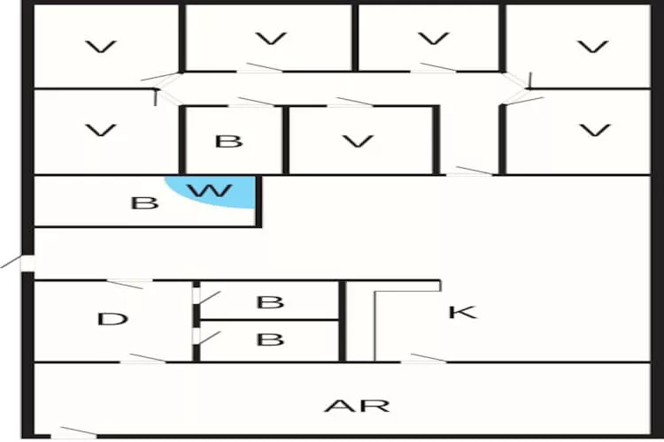 5 sterren vakantie huis in Ansager - Plattegrond