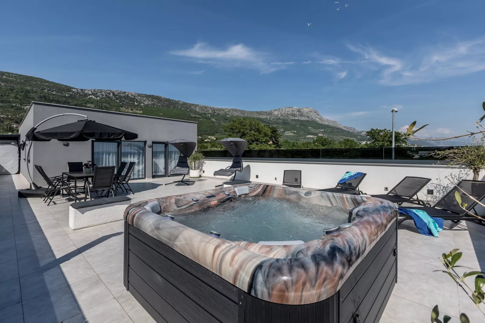 Scenic Kastel Luksic Apartments - Two Bedroom Apartment (owner Penthouse) - Terras