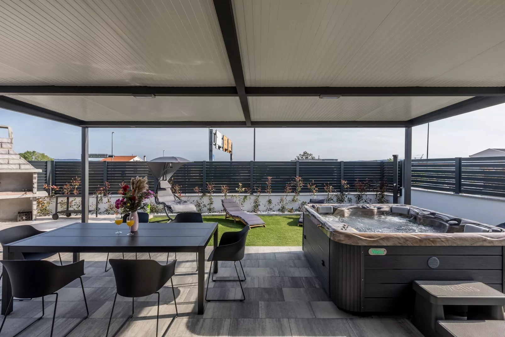 Scenic Kastel Luksic Apartments - Three Bedroom Apartment - Terras