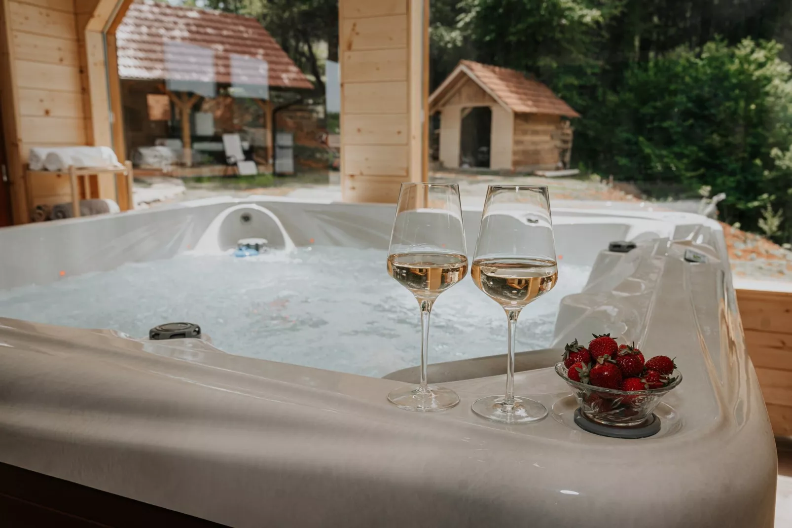 Holiday Home Šapat Šume - Three Bedroom Holiday Home  with Sauna and Hot-Tub - Spa