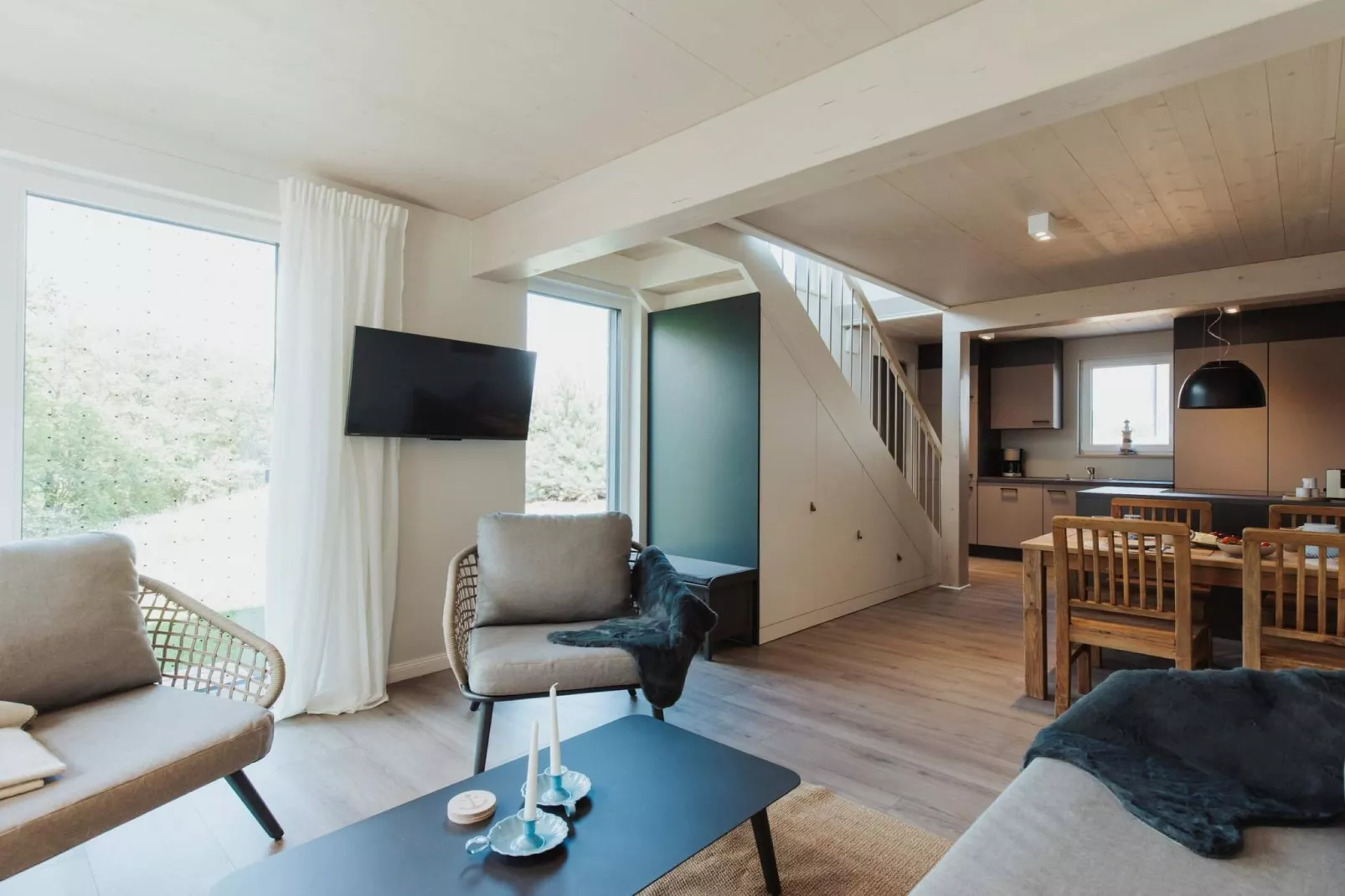 Stijlvol wonen nabij Chalk Cliffs - Binnen