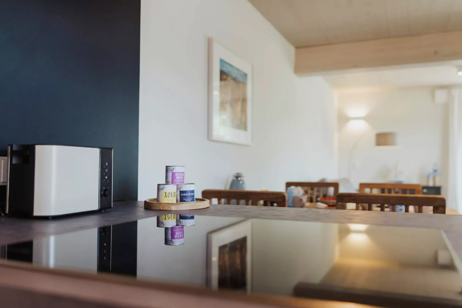 Vakantiehuis met groot terras - Binnen