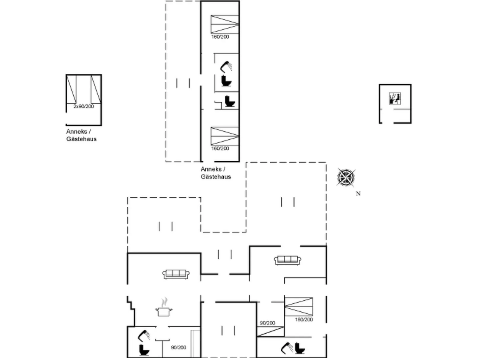 "Rother" - 50m from the sea