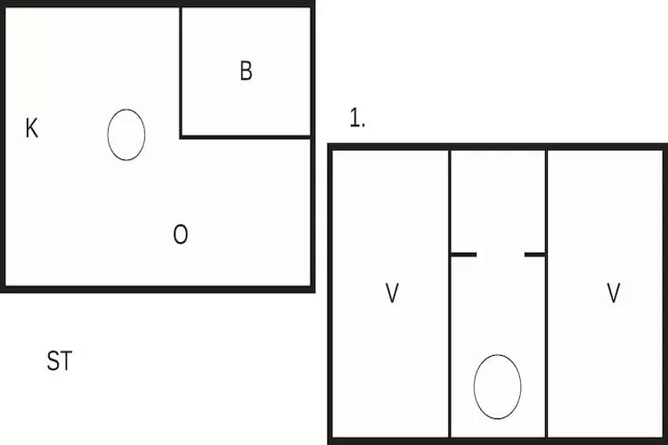 6 Personen vakantie huis in Samsø - Plattegrond