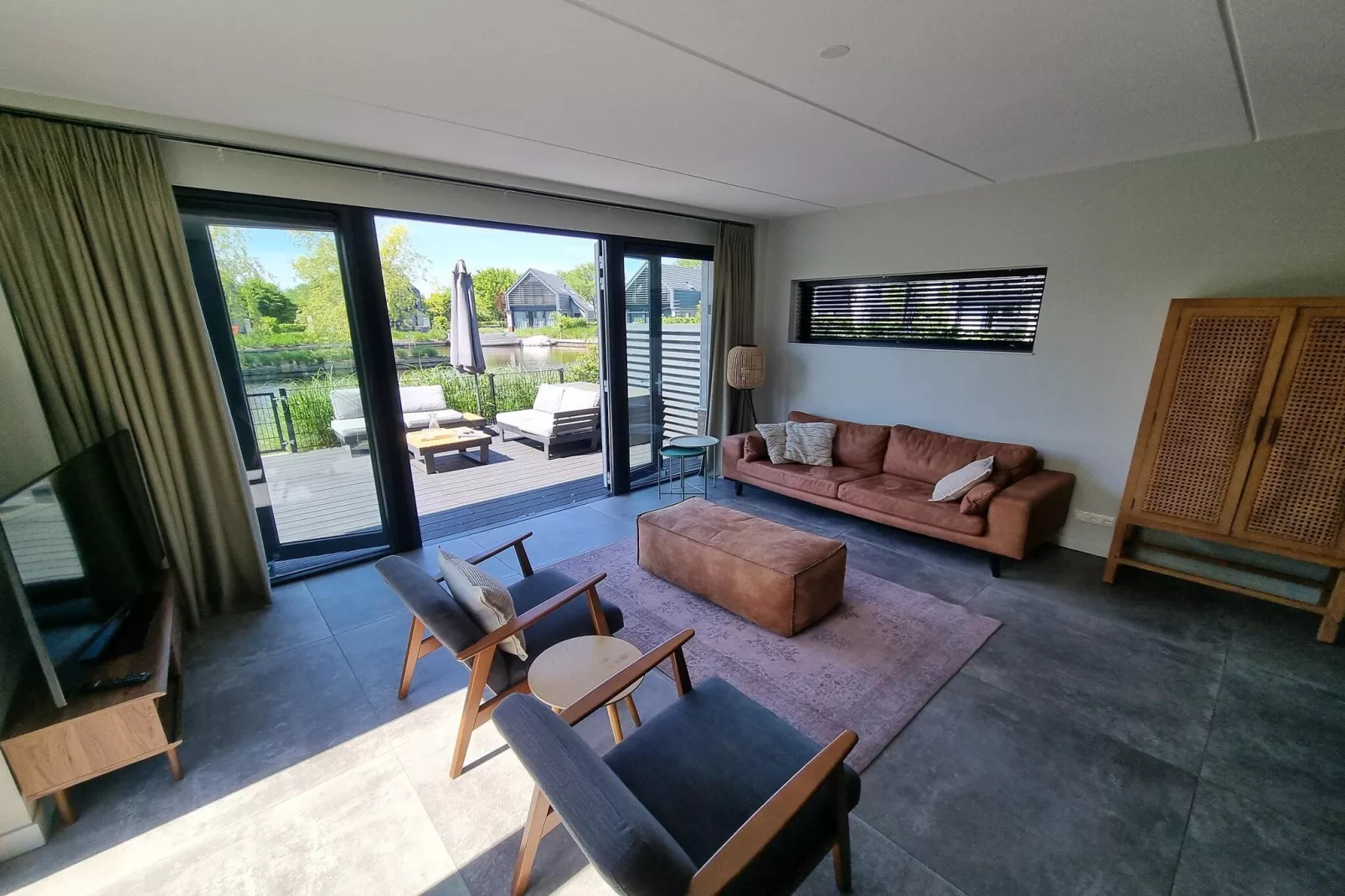 Watervilla Twa - Woonkamer